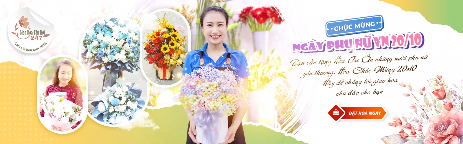 Giao Hoa Tận Nơi 247 | Cung cấp hoa tươi tận nơi toàn quốc