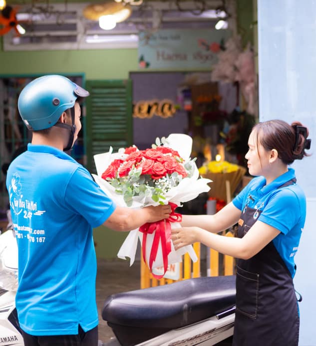 dịch vụ giao hoa 247