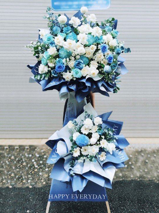 kệ hoa chúc mừng khai trương