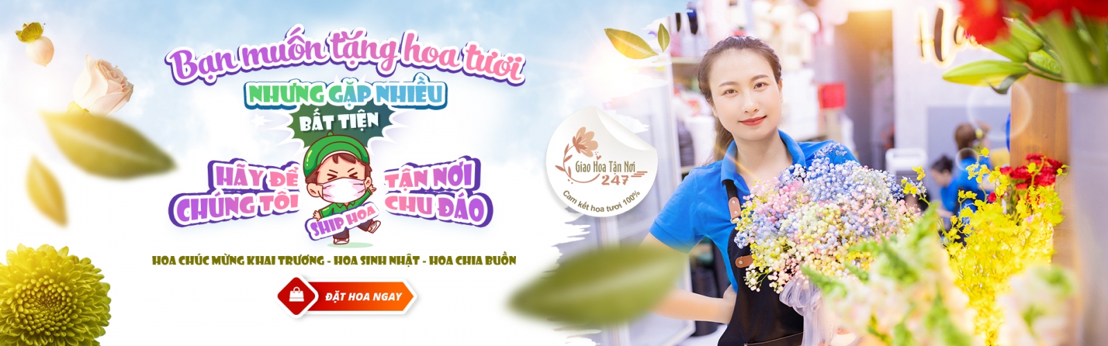 Giao Hoa Tận Nơi 247 | Cung cấp hoa tươi tận nơi toàn quốc