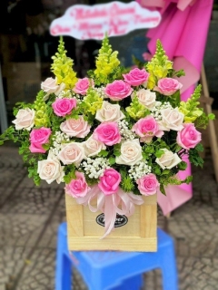 Giỏ Hoa Tặng Sinh Nhật Đẹp