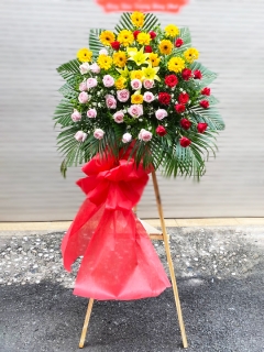 Kệ Hoa Chúc Mừng Cửa Hàng Sang Trọng