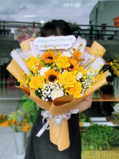 Bó Hoa Hướng Dương Tốt Nghiệp