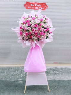 Kệ Hoa Mừng Khai Trương Tông Hồng