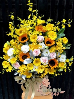 Giỏ Hoa Khai Trương