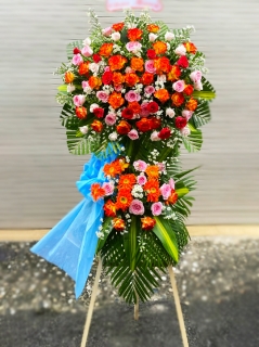 Kệ Hoa Chúc Mừng Khởi Công Đẹp