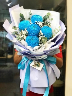 Bó Hoa Cúc Mẫu Đơn