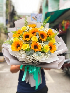 Bó Hướng Dương Tặng Bạn