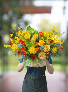 Đặt Giỏ Hoa Tươi
