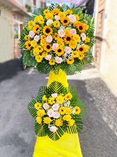 Kệ Hoa Khai Trương Sang Trọng