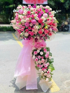 Kệ Hoa Chúc Mừng Sang Trọng