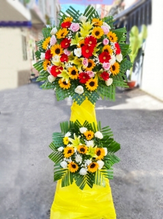 Kệ Hoa Chúc Mừng Đẹp