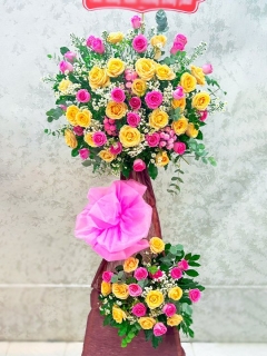 Kệ Hoa Chúc Mừng 050