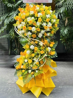 Kệ Hoa Chúc Mừng Cửa Hàng