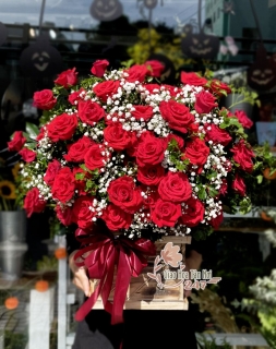 Giỏ Hoa Hồng Sang Trọng