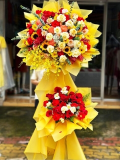 Kệ Hoa Chúc Mừng Khai Trương Công Ty Sang Trọng