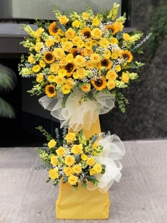 Kệ Hoa Chúc Mừng Tân Gia