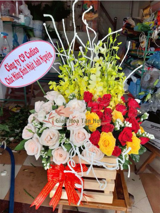 hoa tặng sinh nhật người lớn tuổi