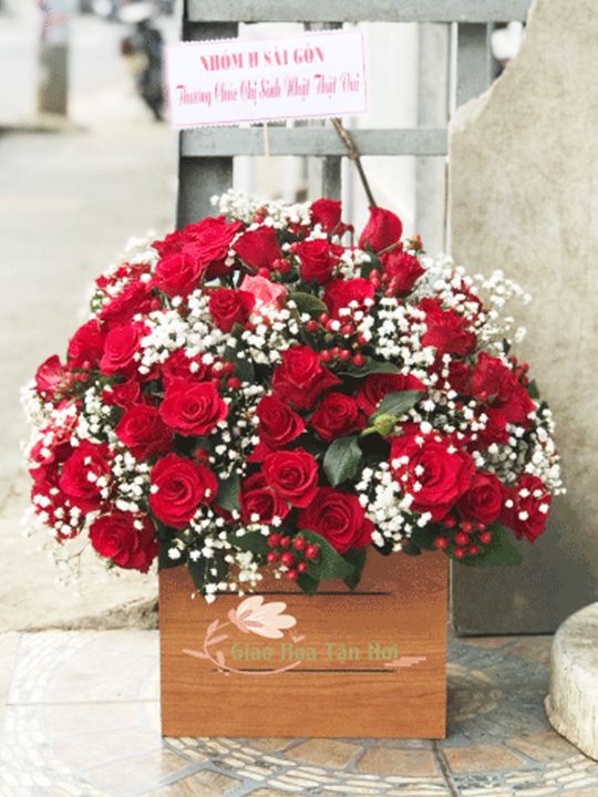 hoa sinh nhật người lớn tuổi